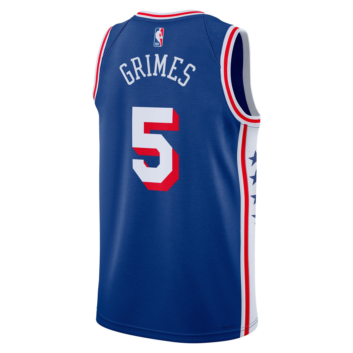 Philadelphia 76ers Icon Edition Swingman Jersey - Royal - Quentin Grimes