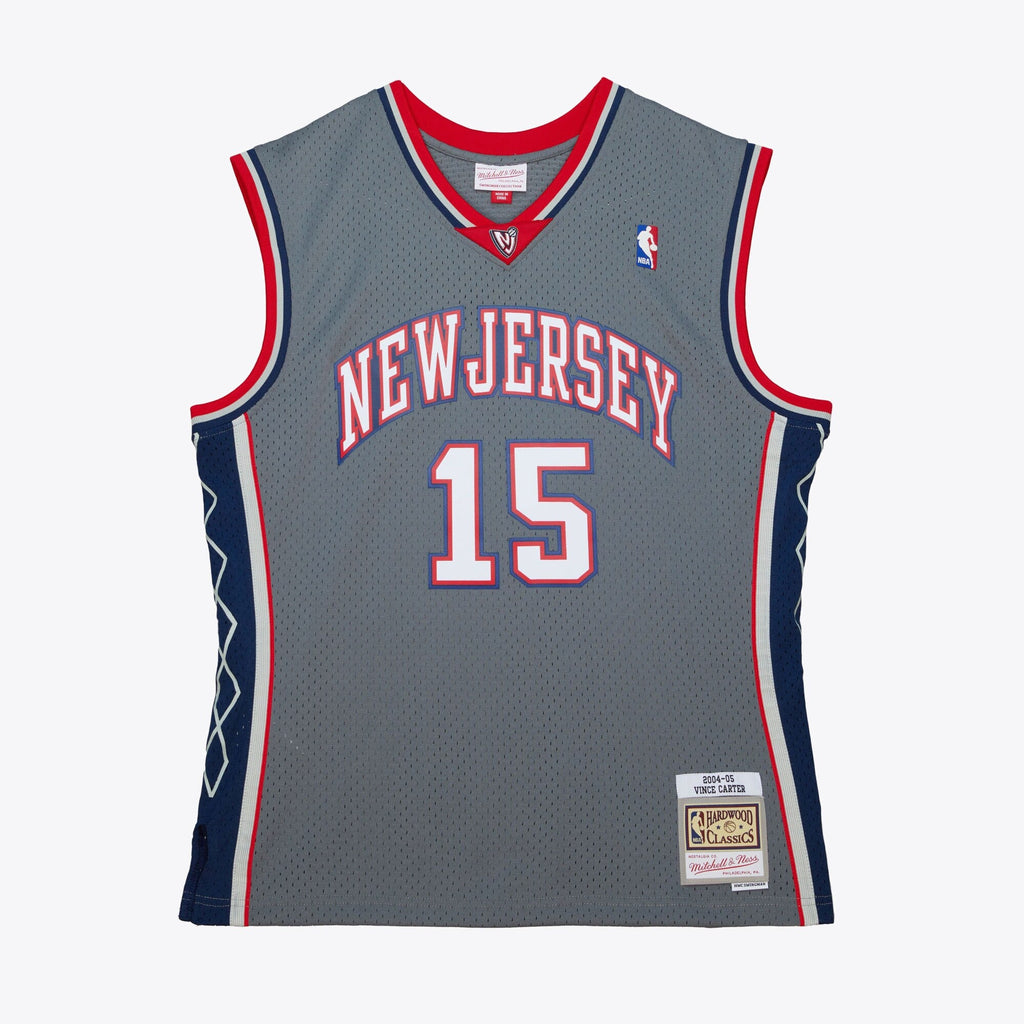 New Jersey Nets Vince Carter 2004 Alternate Jersey - Grey