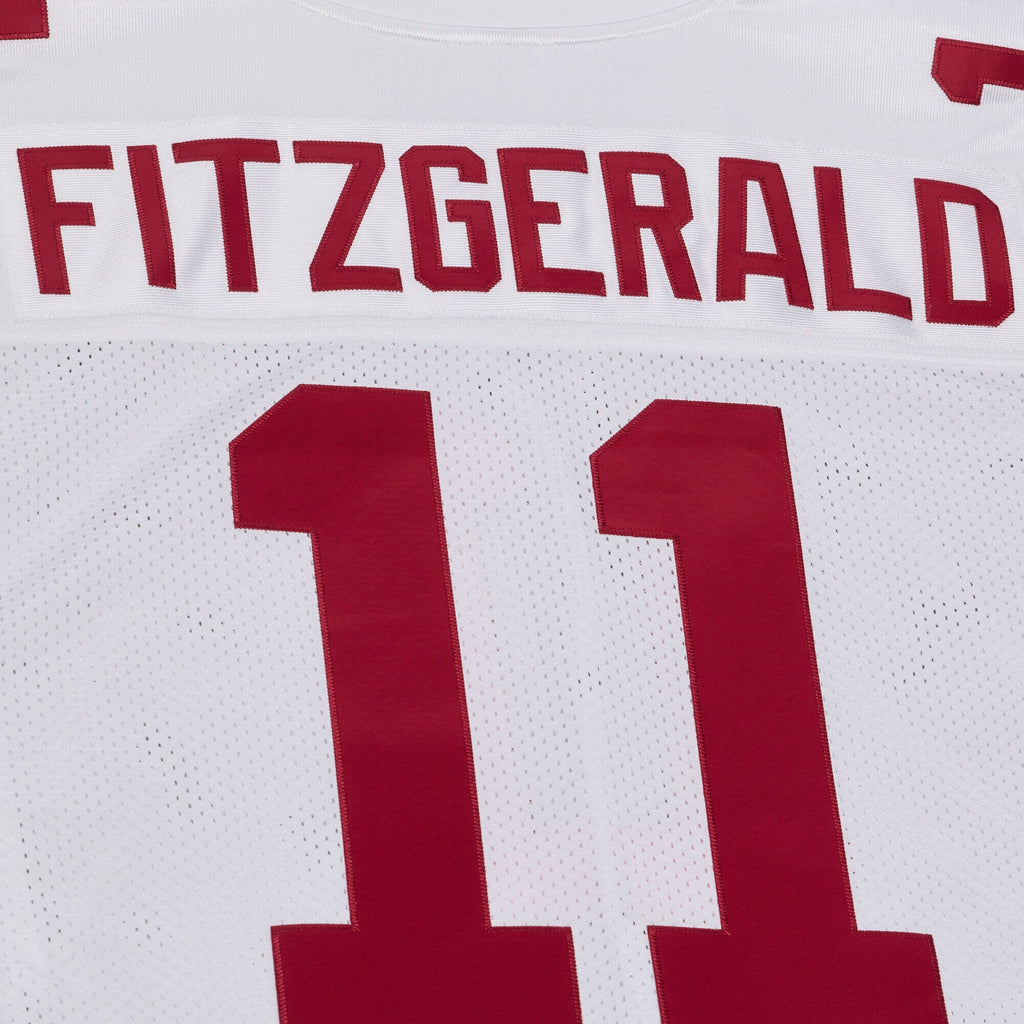 Arizona Cardinals Larry Fitzgerald White 2004 Throwback Football Jersey