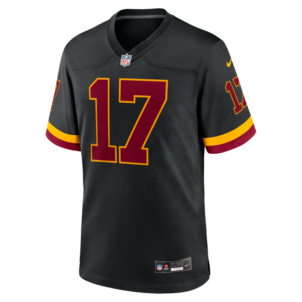 Hail Raiser Washington Commanders Terry McLaurin Black Alternate Game Football Jersey