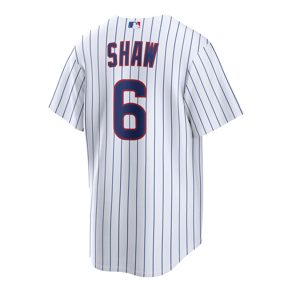Chicago Cubs Matt Shaw White Home Replica Baseball Jersey