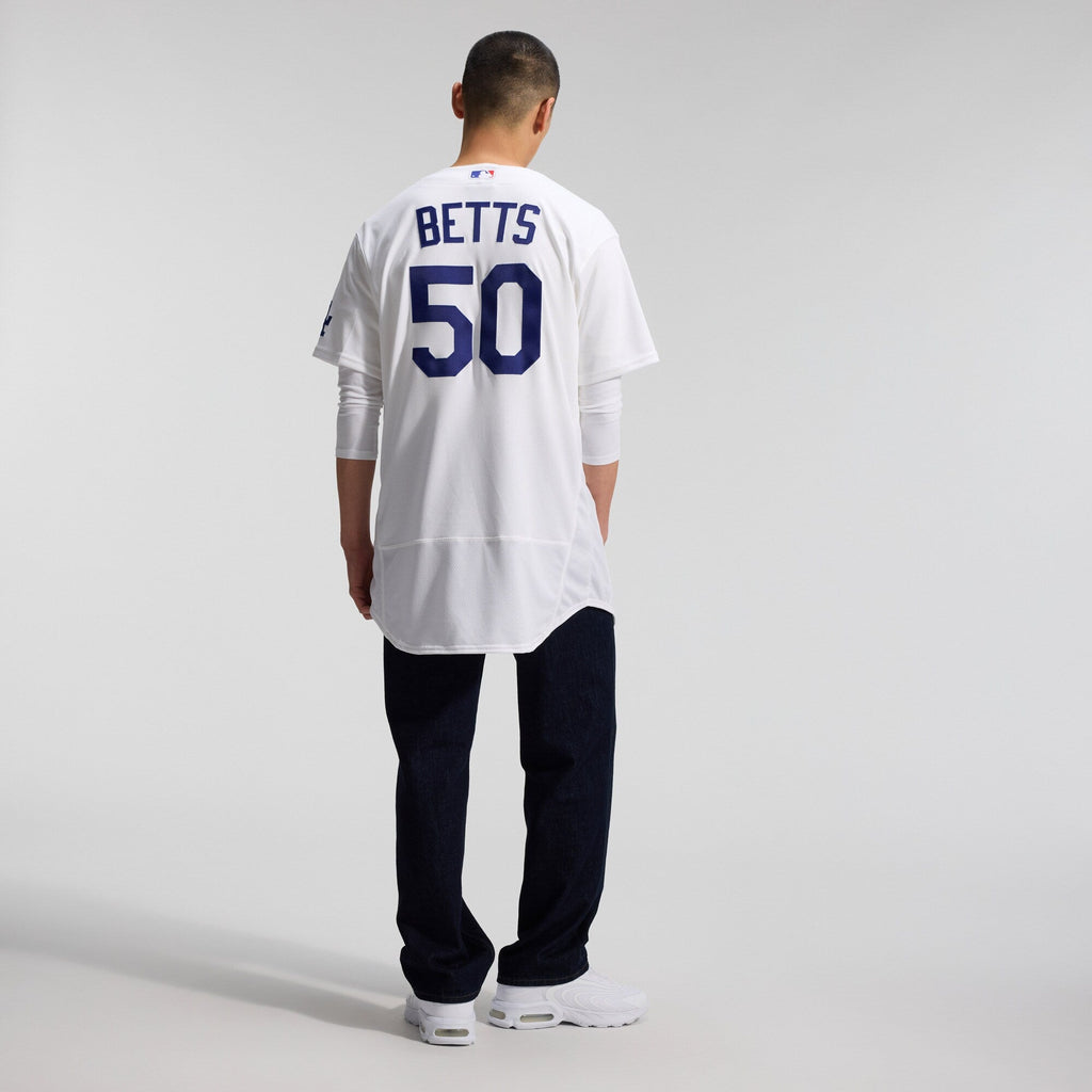 Los Angeles Dodgers Mookie Betts White Home Baseball Jersey