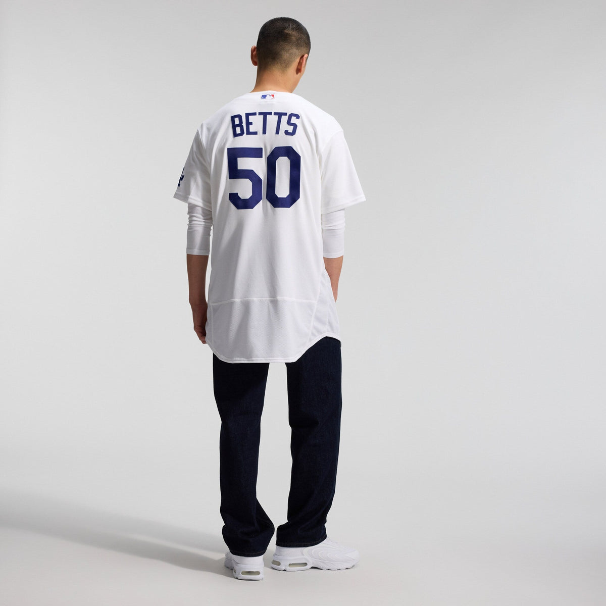 Los Angeles Dodgers Mookie Betts White Home Baseball Jersey