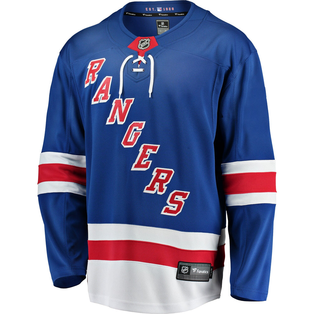 New York Rangers Blue Breakaway Home Hockey Jersey