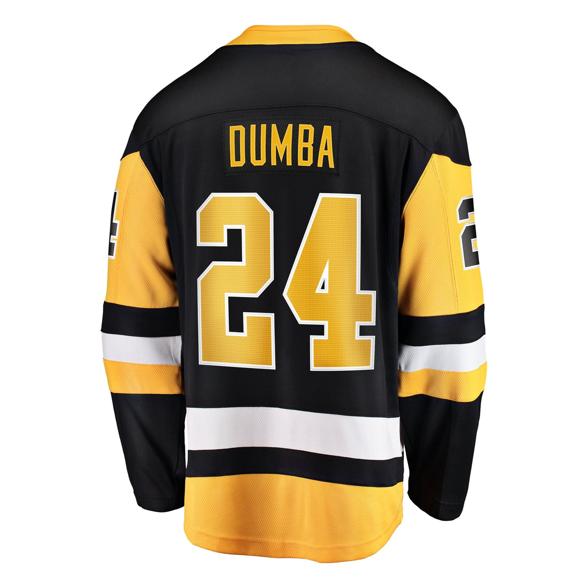 Pittsburgh Penguins Matt Dumba Black Home Breakaway Hockey Jersey