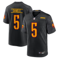 Washington Commanders Jayden Daniels Black Alternate Game Player Football Jersey