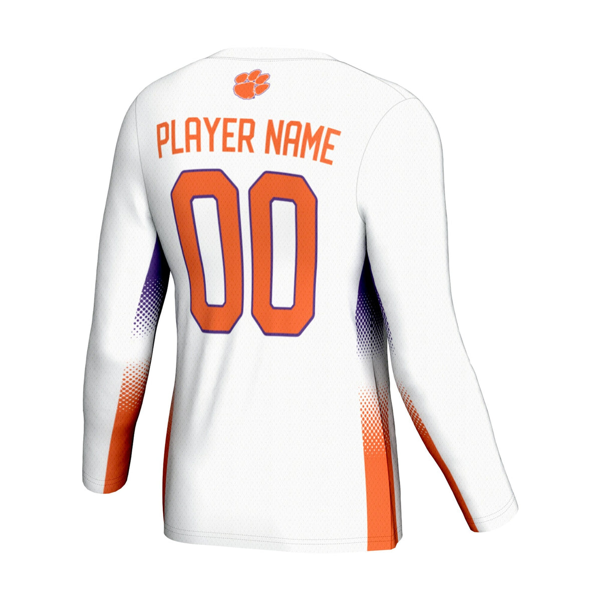 Clemson Tigers NIL Lightweight Volleyball Jersey - White
