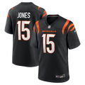 Cincinnati Bengals Charlie Jones Black Team Game Football Jersey