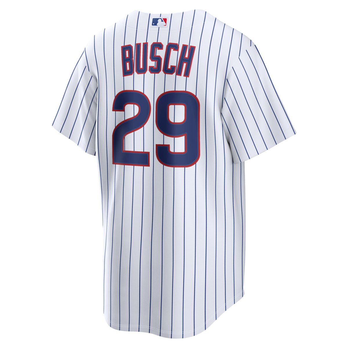 Chicago Cubs Michael Busch White Home Replica Baseball Jersey