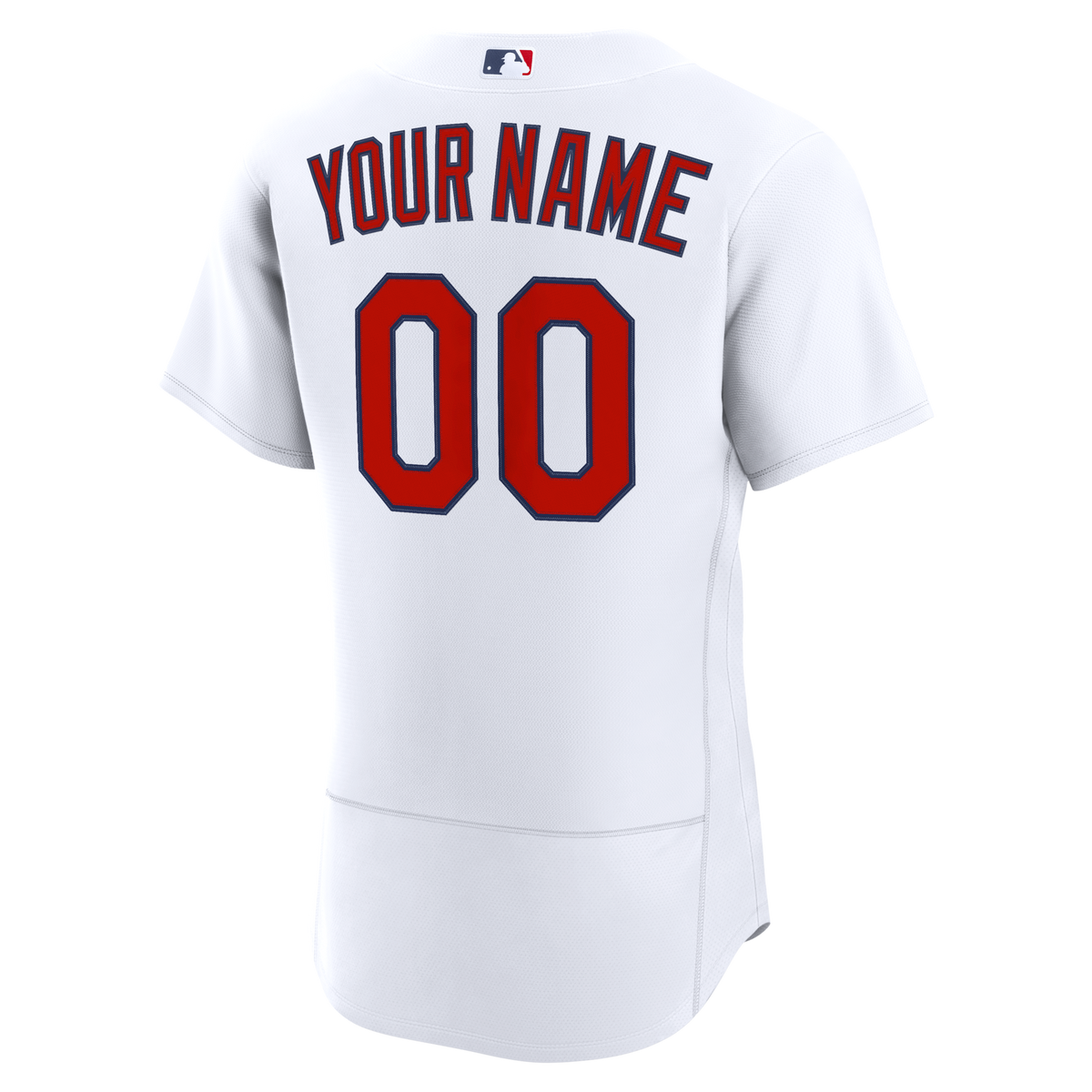 St. Louis Cardinals White Home Custom Baseball Jersey