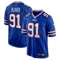 Buffalo Bills Ed Oliver Royal Team Game Player Football Jersey