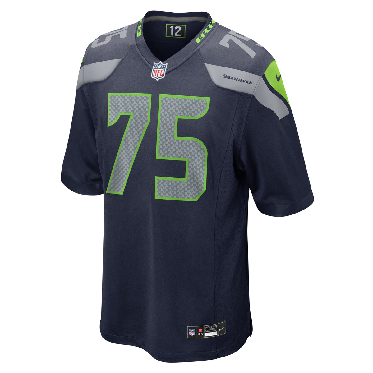 Seattle Seahawks Anthony Bradford College Navy Game Football Jersey