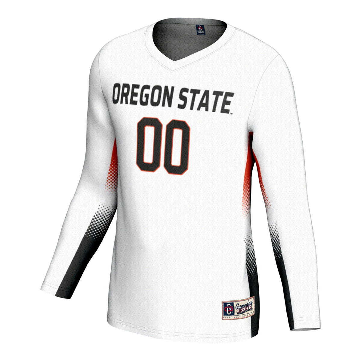 Oregon State Beavers NIL Lightweight Volleyball Jersey - White