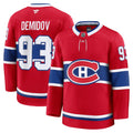 Montreal Canadiens Ivan Demidov Red Home Premium Jersey