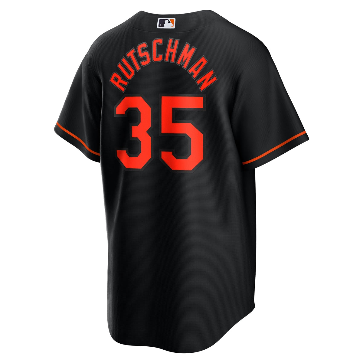 Baltimore Orioles Adley Rutschman Black Alternate Replica Player Baseball Jersey