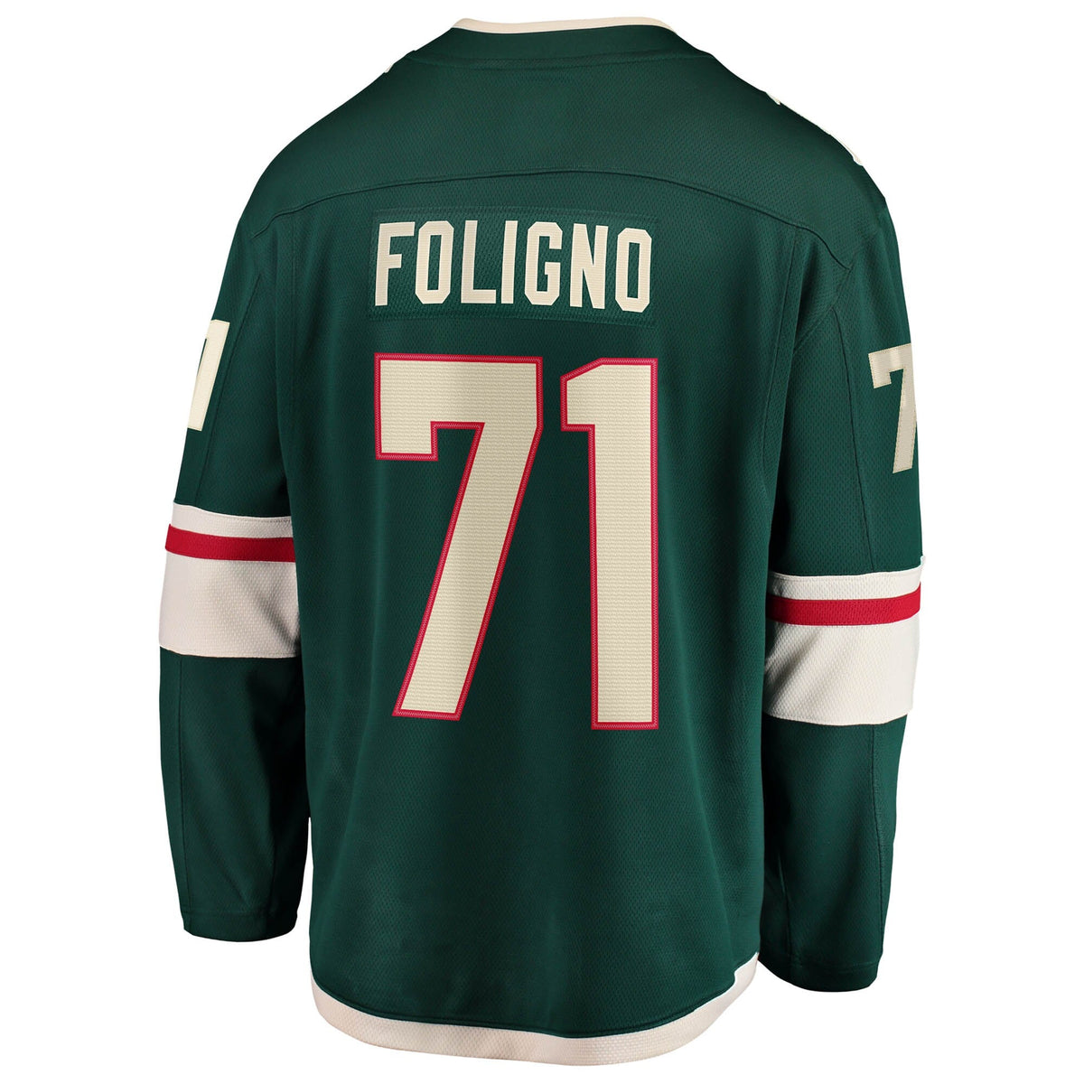 Minnesota Wild Nick Foligno Green Home Breakaway Hockey Jersey