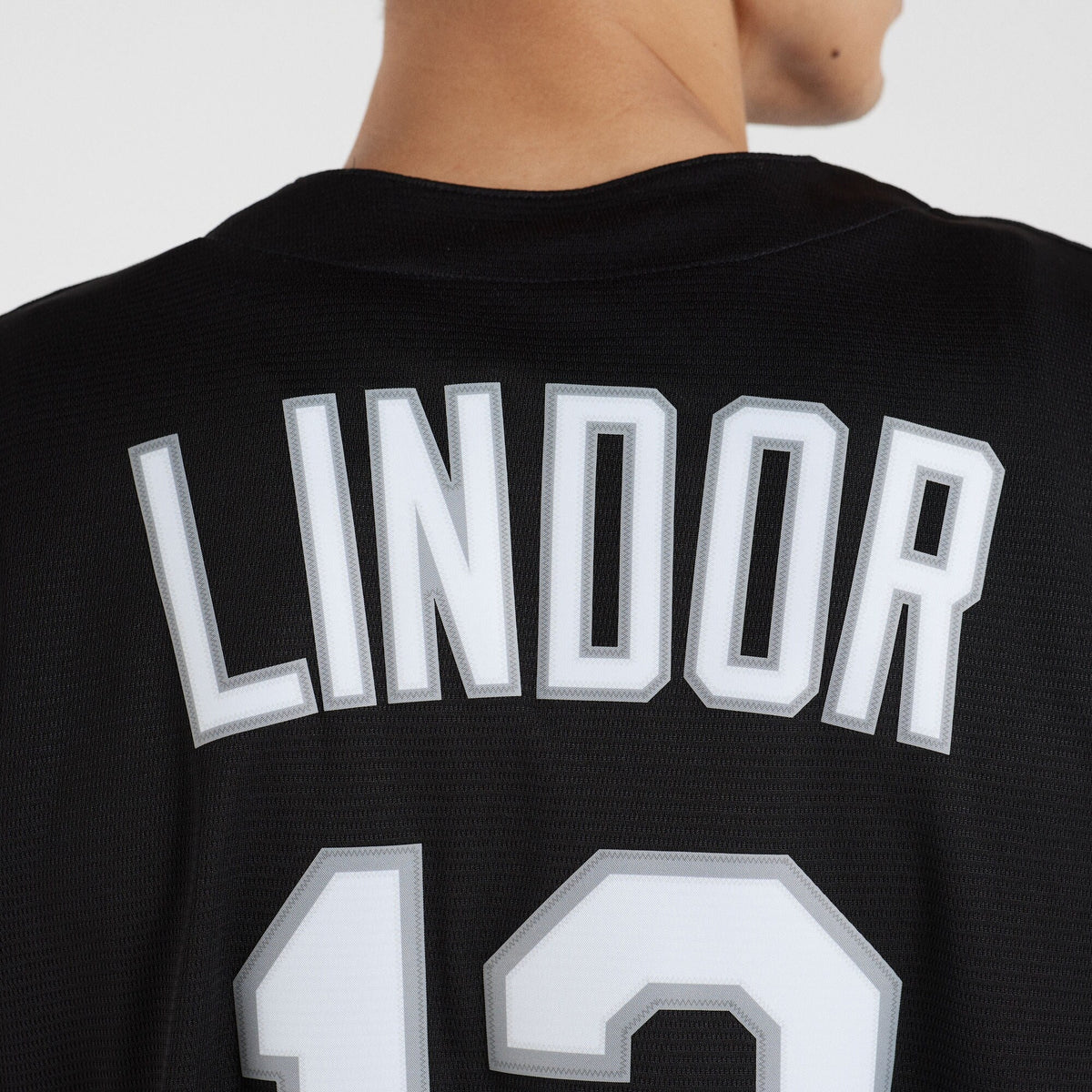 New York Mets Francisco Lindor Black Replica Player Baseball Jersey