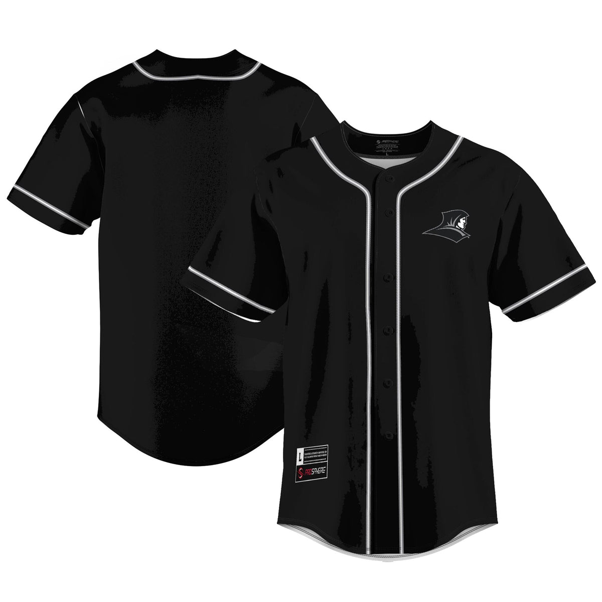 Providence Friars Lightweight Baseball Jersey - Black