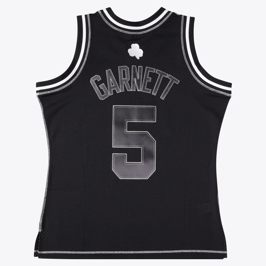Boston Celtics Kevin Garnett 2007 Contrast 2K Swingman Jersey - Black