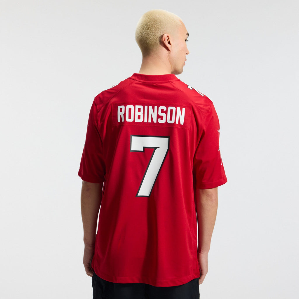 Atlanta Falcons Bijan Robinson Red Game Football Jersey
