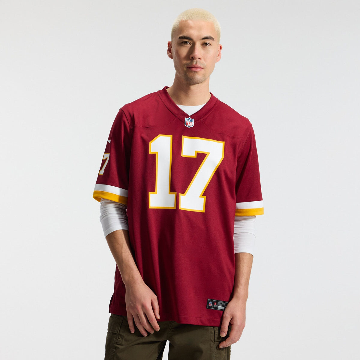 Washington Commanders Terry McLaurin Burgundy Game Football Jersey