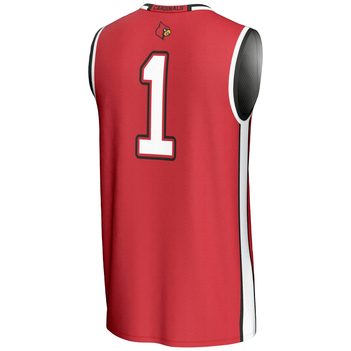 #1 Louisville Cardinals Lightweight Basketball Jersey - Red