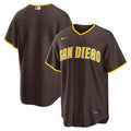 San Diego Padres Brown Road Replica Baseball Jersey