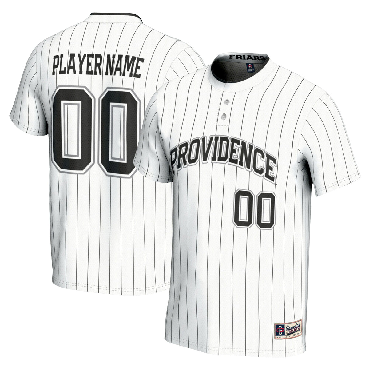 Providence Friars NIL Pick-A-Player Softball Lightweight Jersey - White