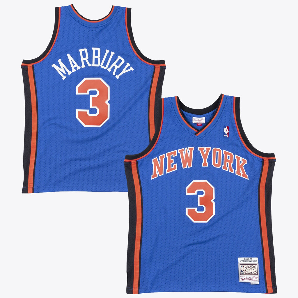 New York Knicks Stephon Marbury 2006 Swingman Jersey - Royal Blue