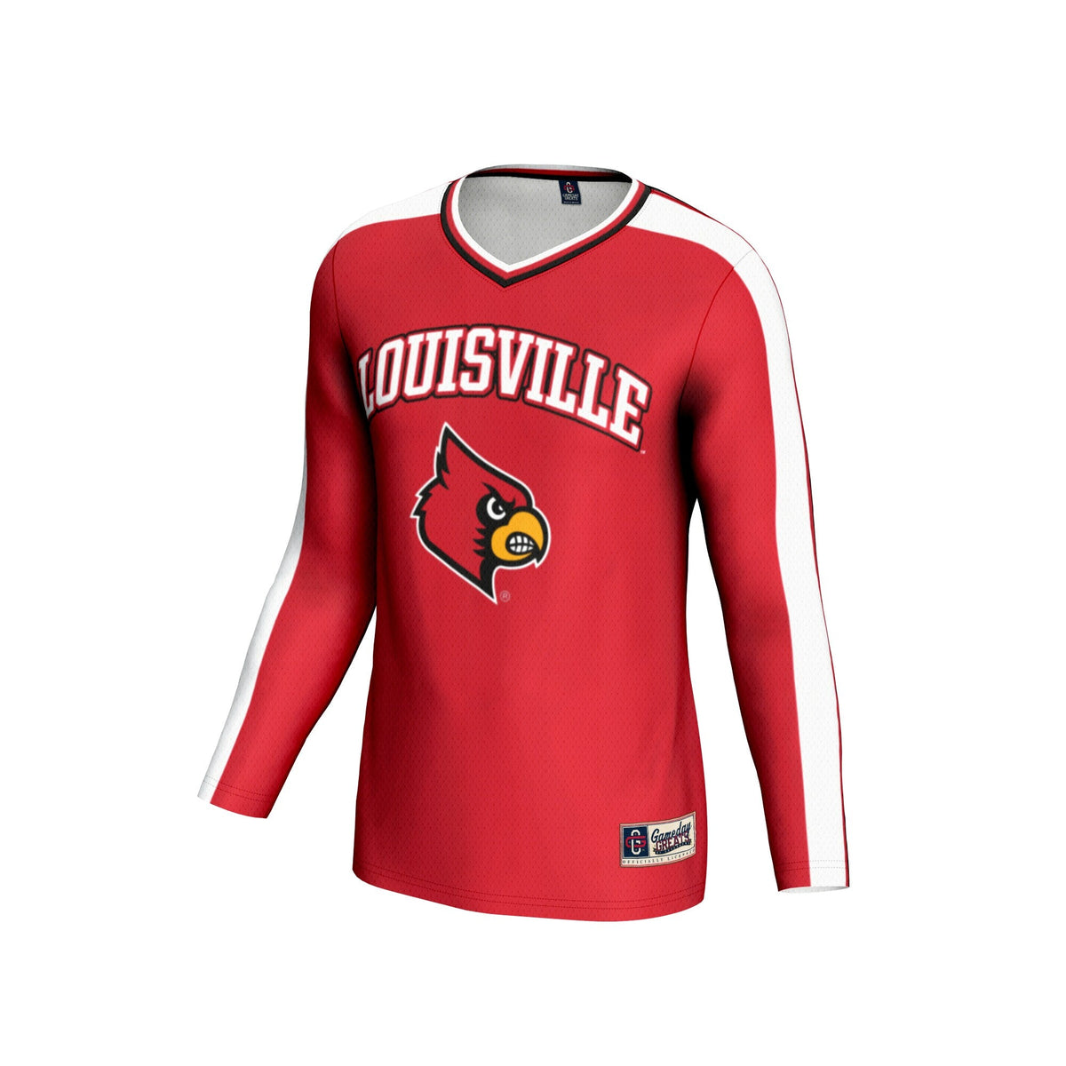 Louisville Cardinals #1 Lightweight Volleyball Fashion Jersey - Red