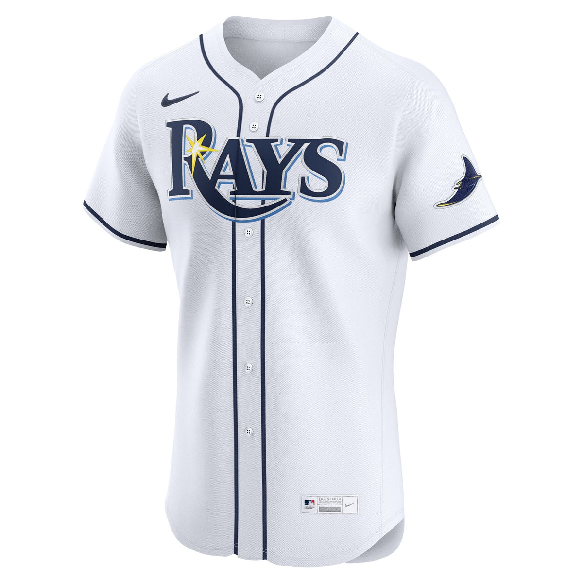 Tampa Bay Rays White Home Elite Baseball Jersey