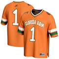 #1 Orange Florida A&M Rattlers Collegiate Football Fashion Jersey