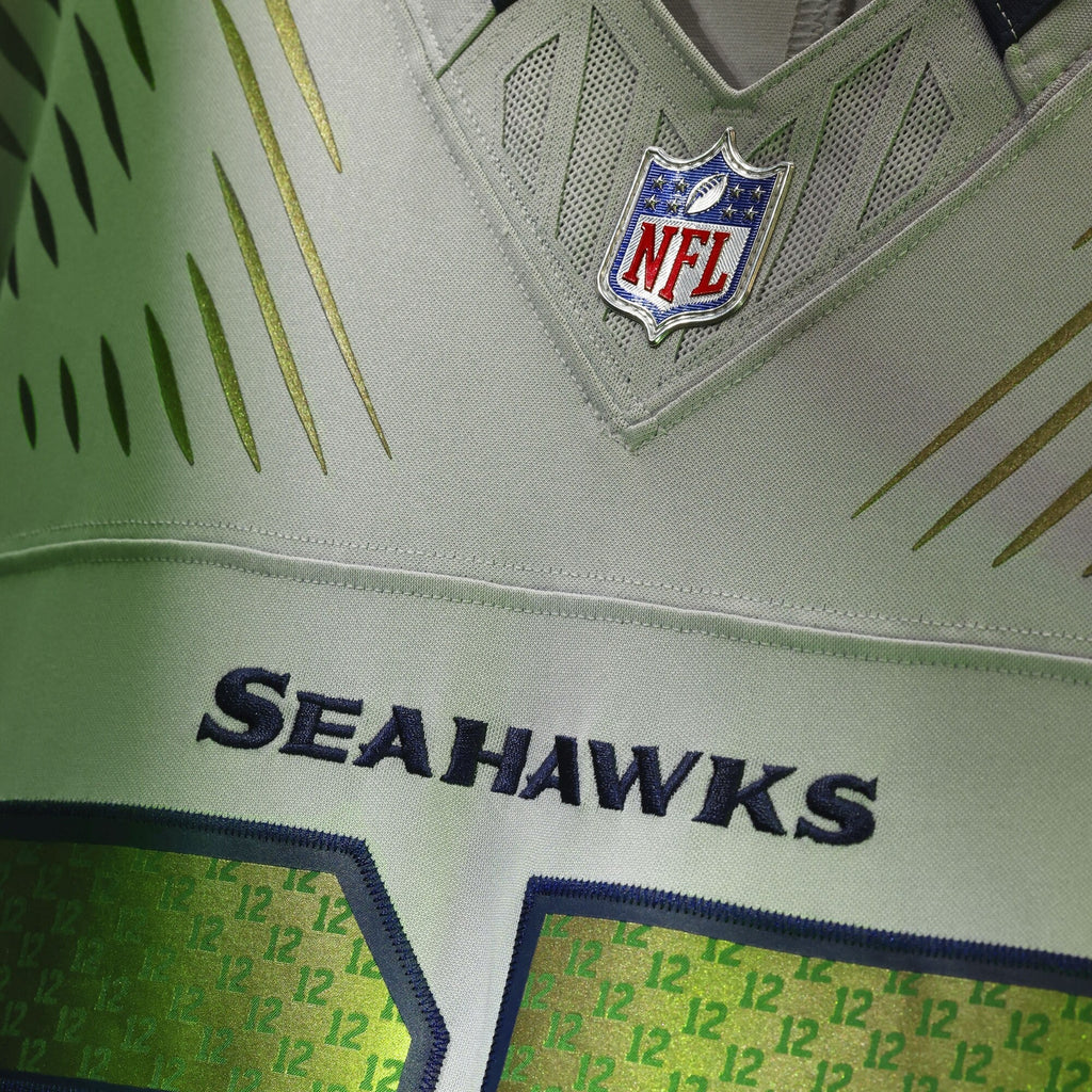 Seattle Seahawks Devon Witherspoon Wolf Gray 2025 Rivalries Collection Stitched Limited Football Jersey