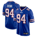 Buffalo Bills Andrew Brown Royal Game Football Jersey