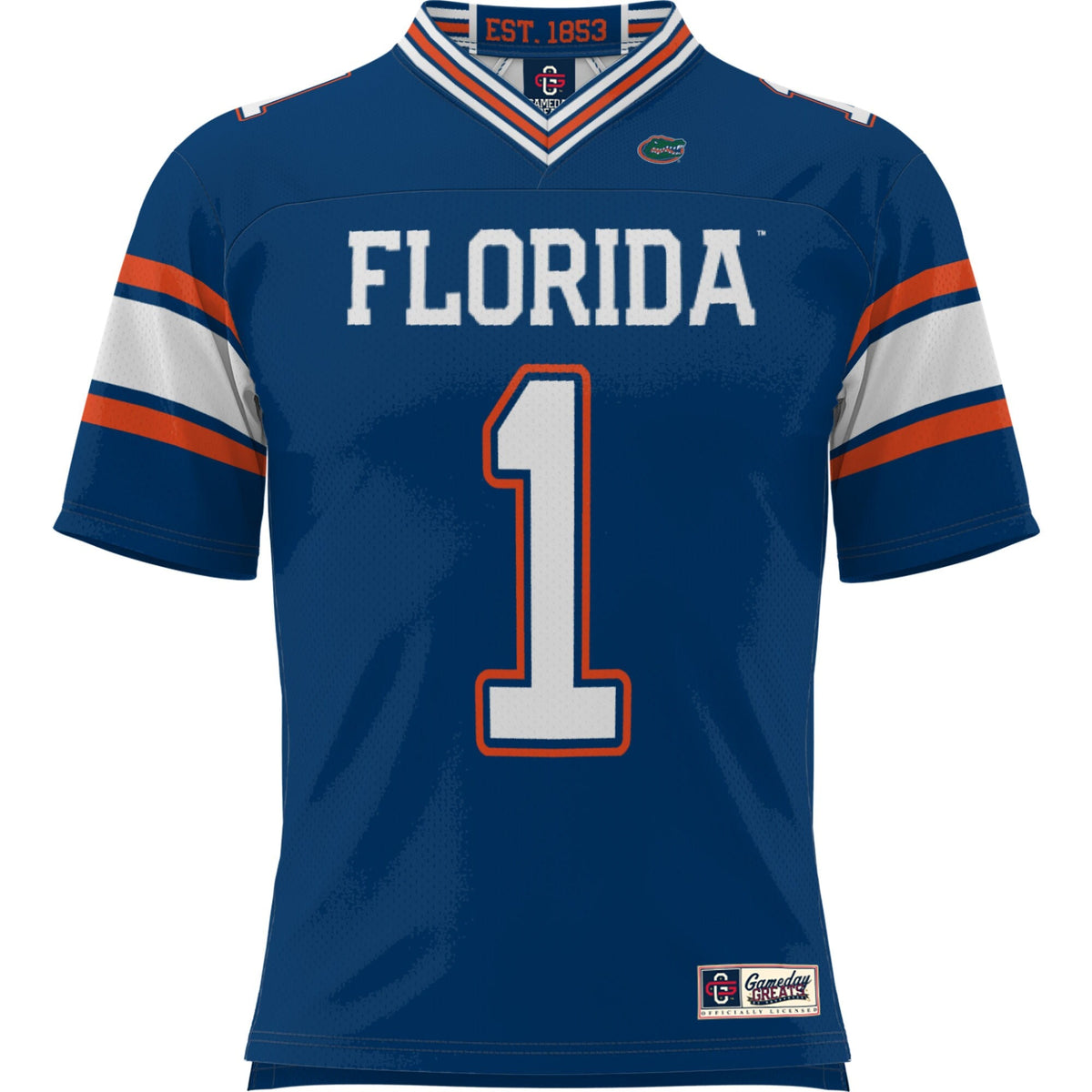 #1 Royal Florida Gators Football Jersey