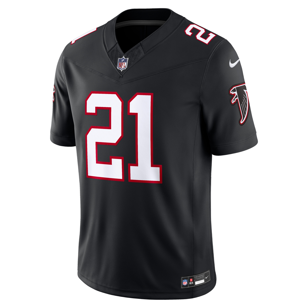 Atlanta Falcons Deion Sanders Black Alternate Throwback Vapor F.U.S.E. Stitched Retired Limited Football Jersey