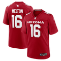 Arizona Cardinals Max Melton Cardinal Team Game Football Jersey