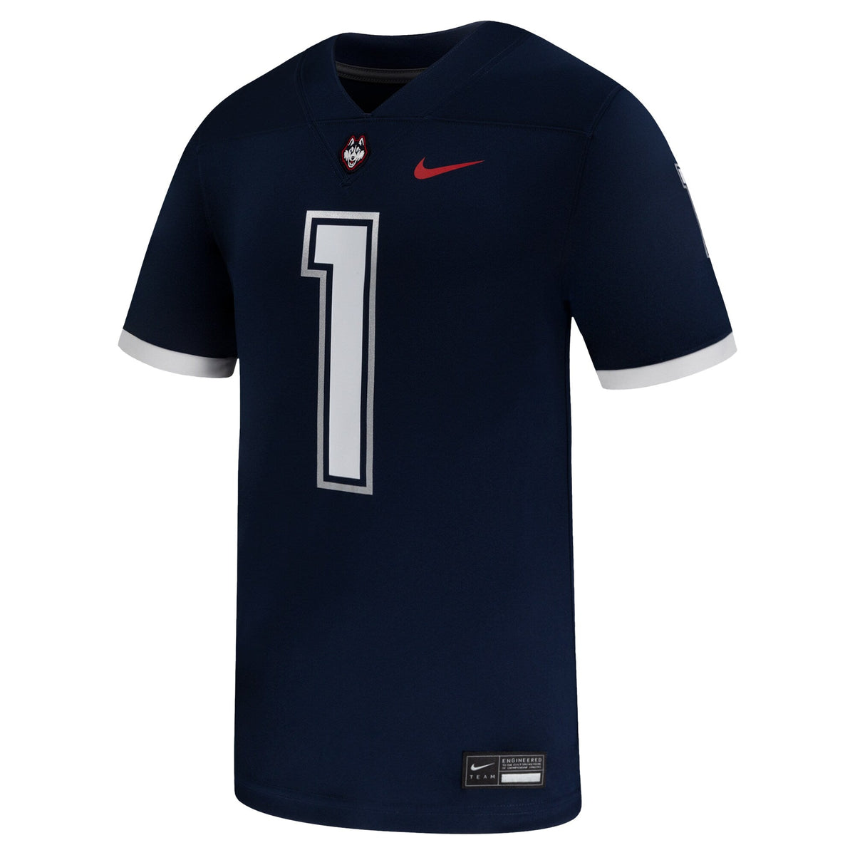 #1 Navy UConn Huskies Game Football Jersey