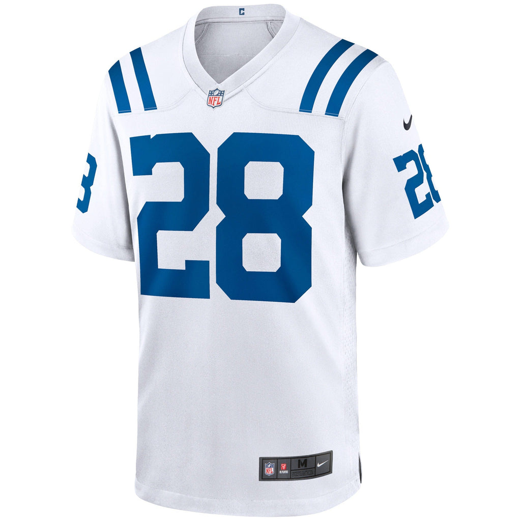 Indianapolis Colts Jonathan Taylor White Game Football Jersey