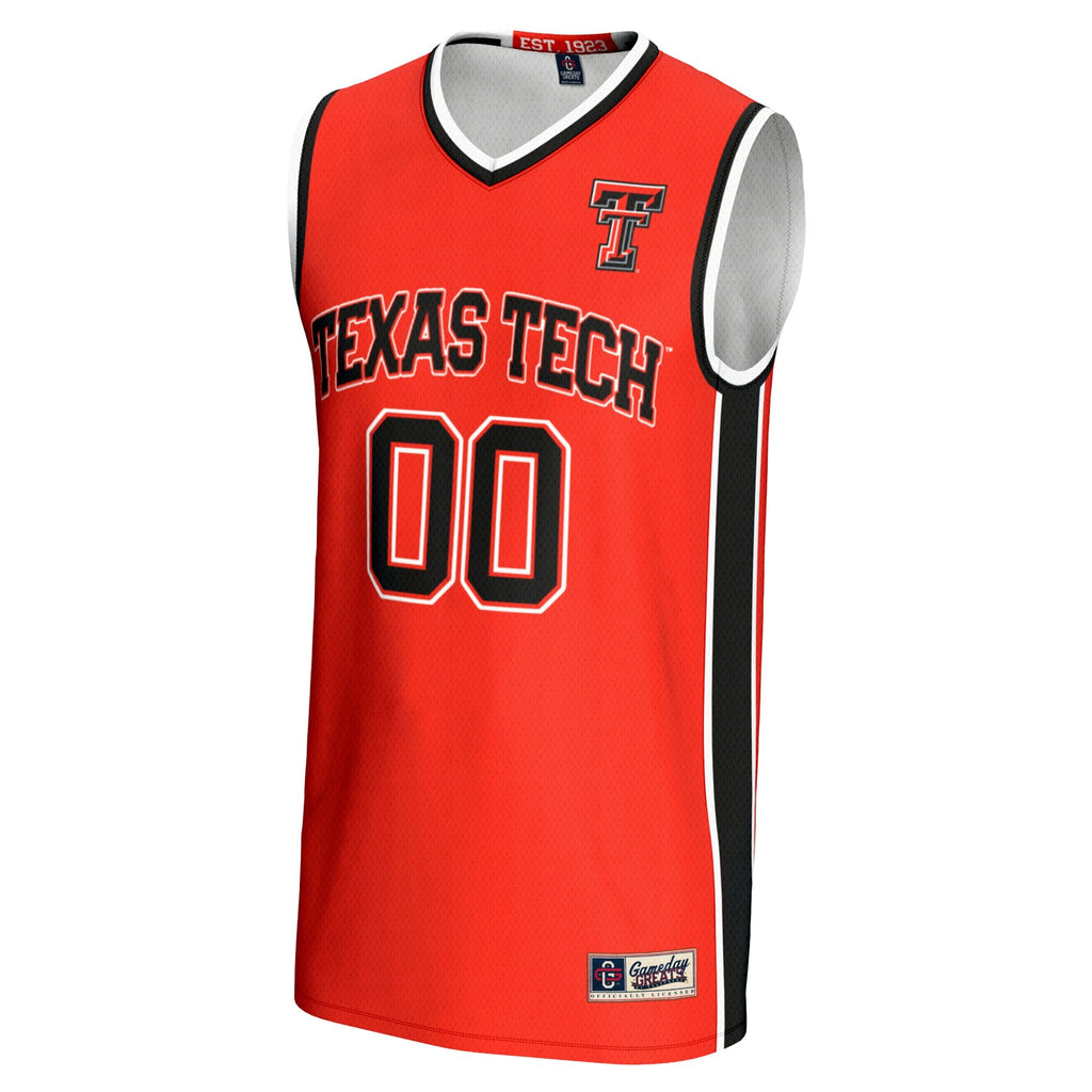 Texas Tech Red Raiders NIL Pick-A-Player Lightweight Basketball Jersey - Red
