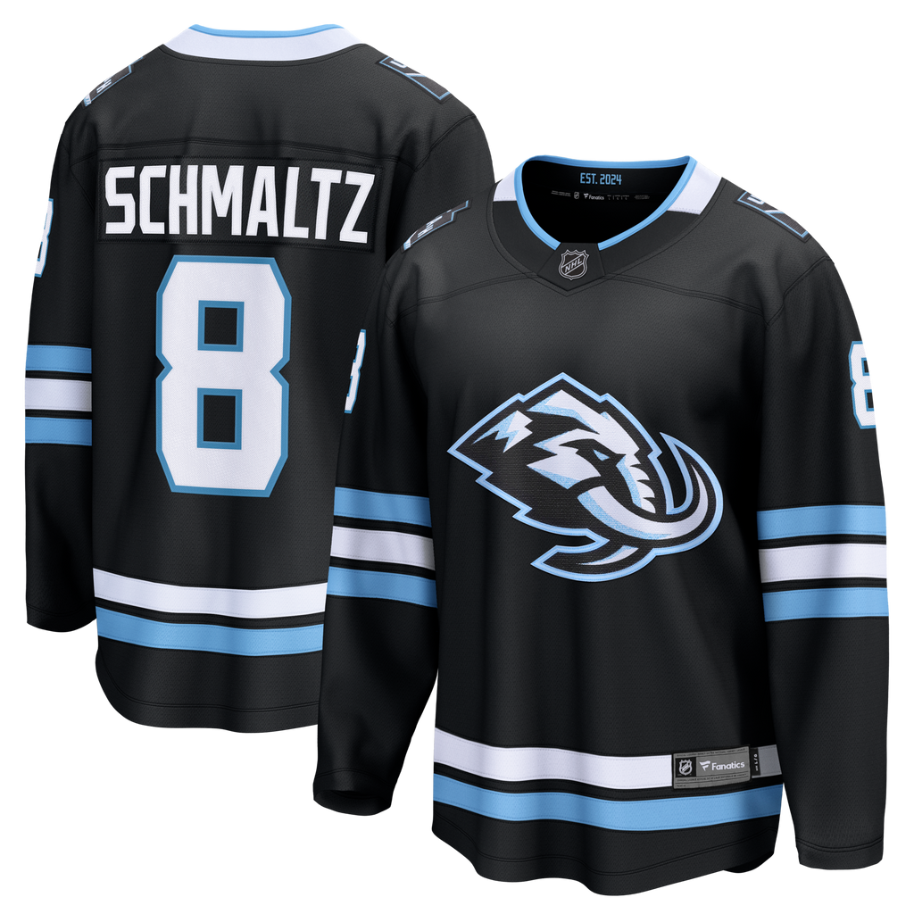 Utah Mammoth Nick Schmaltz Black Home Breakaway Hockey Jersey