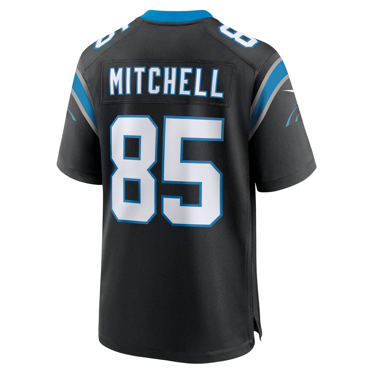 Carolina Panthers James Mitchell Black Team Game Football Jersey