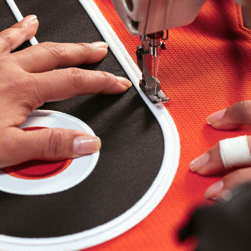 Philadelphia Flyers Orange Home Pro Custom Jersey