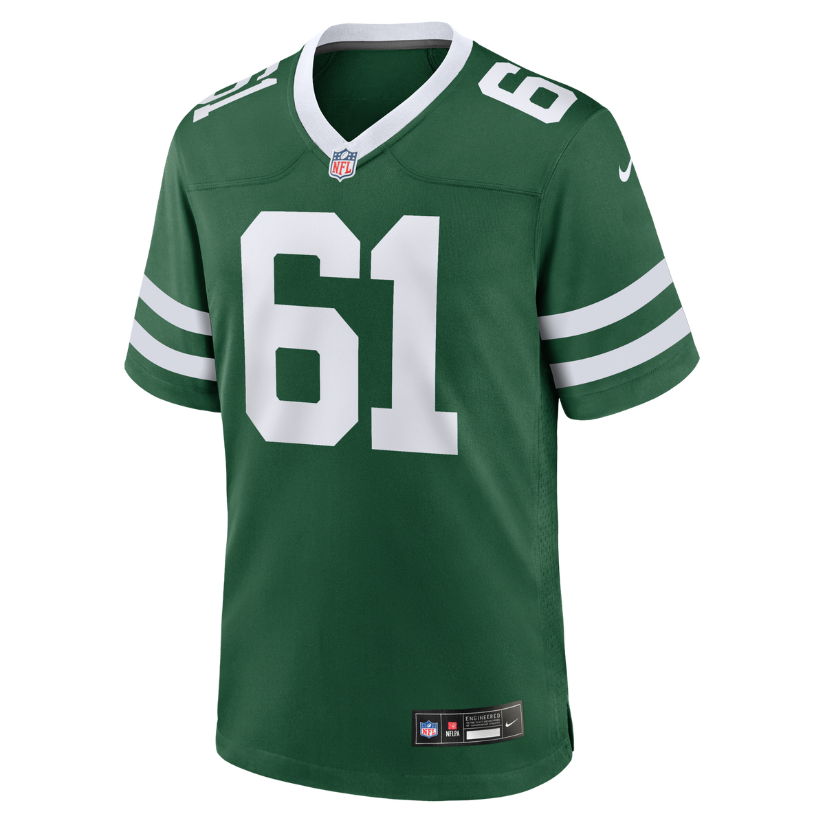New York Jets Max Mitchell Legacy Green Team Game Football Jersey
