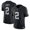 Las Vegas Raiders Ashton Jeanty Black Team Vapor F.U.S.E. Stitched Limited Football Jersey