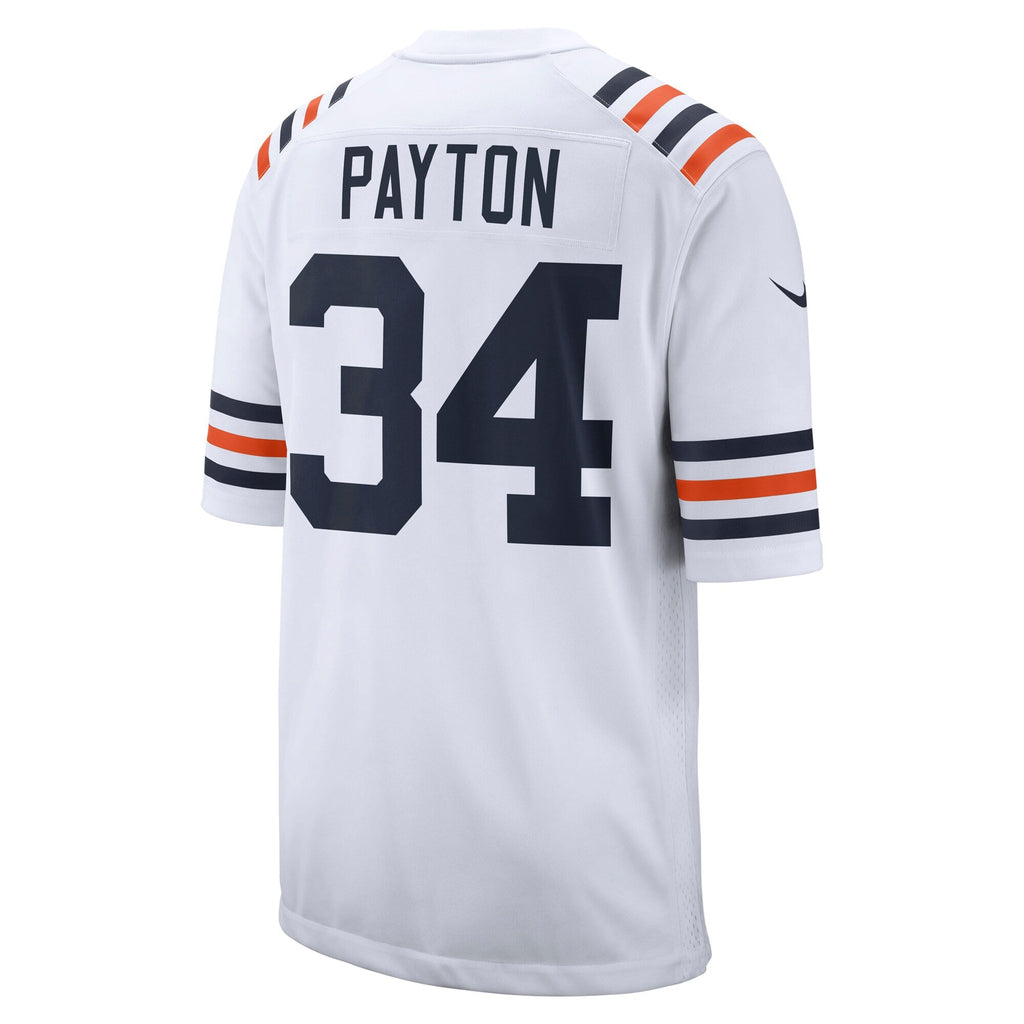Chicago Bears Walter Payton White Retired Player Alternate Game Football Jersey
