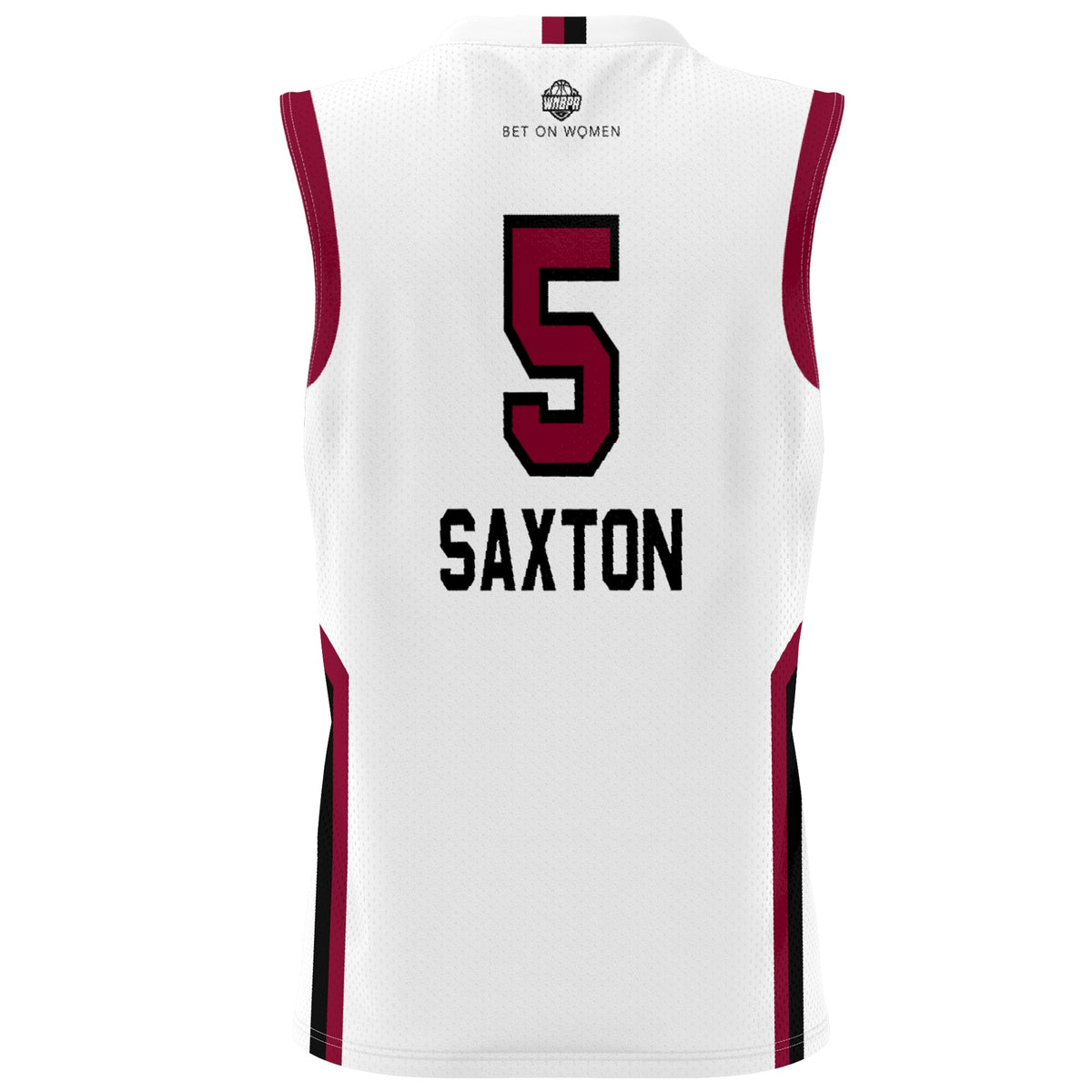 Victaria Saxton South Carolina Gamecocks Lightweight Basketball Alumni Jersey - White