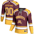 Minnesota Golden Gophers NIL Pick-A-Player Hockey Jersey - Maroon