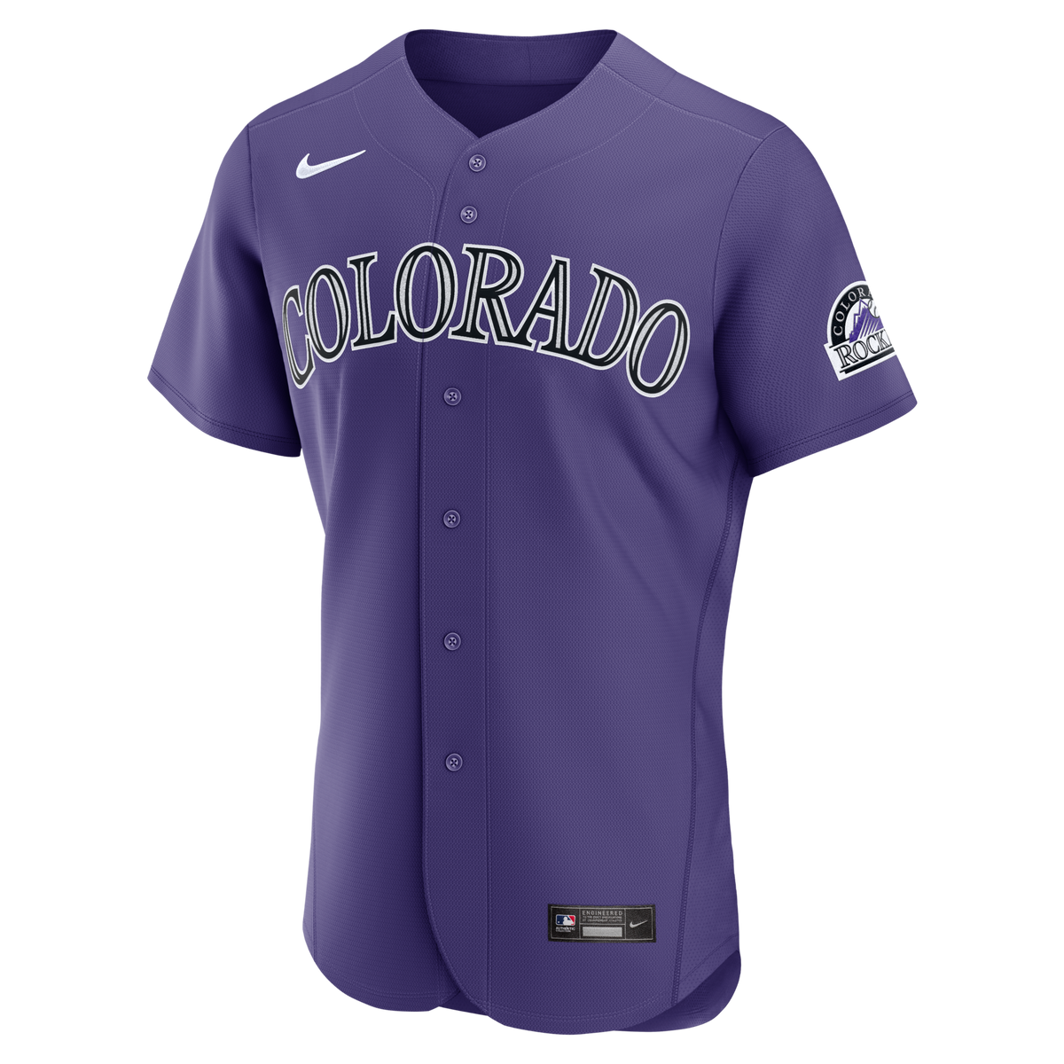 Colorado Rockies Purple Alternate Baseball Jersey
