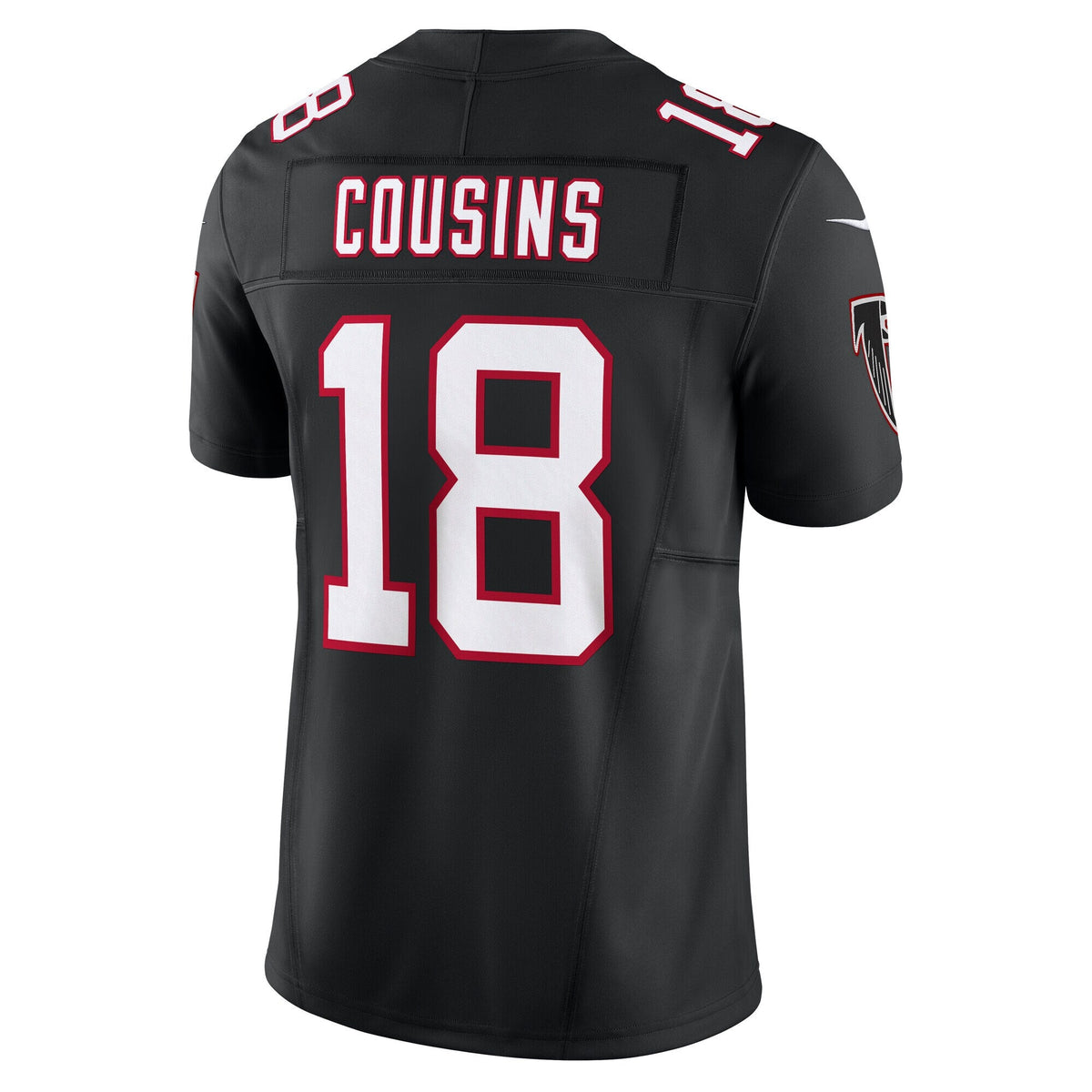 Atlanta Falcons Kirk Cousins Black Vapor F.U.S.E. Limited Football Jersey